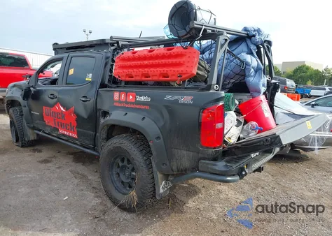 2022 Chevrolet Colorado 4Wd Short Box Zr2 from USA, damaged, VIN 1GCGTEENXN1228631